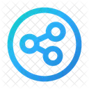Share Circle Social Network Connector Icon