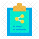 Clipboard Share Transfer Icon
