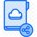 Share Cloud Folder Cloud Folder Sharing Cloud Icon