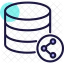 Share Database Share Data Icon