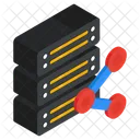 Share Database Share Server Share Data Center Icon