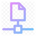 Share Document Share File File Hosting Icon