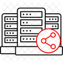 Share Drive Data Drive Folder Sharing Icon