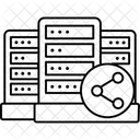 Share Drive Data Drive Folder Sharing Icon
