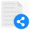 Share File Share Document Share Docs Icon
