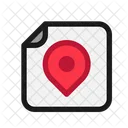 Share Location Map Icon