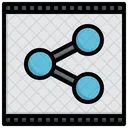 Share Film Files Folders Icon