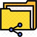 Share Archive File Storage Icon