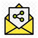 Share Distribute Pass Along Icon