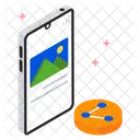 Send Internet Image Icon