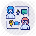 Share Lesson Education Experience Icon