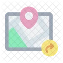Share Location Share Connector Icon