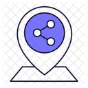 Share Location  Icon