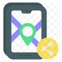 Share Location  Icon