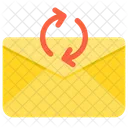 Exchnage Mail Share Mail Transfer Email Icon