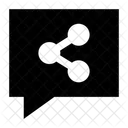 Share Message  Icon