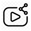 Share Movies Video Icon