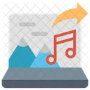Share Music Transfer Music Transfer Song Icon
