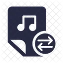 Share Music File Audio File Music File Icon