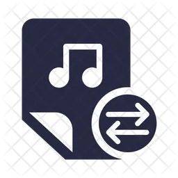 Share Music File  Icon