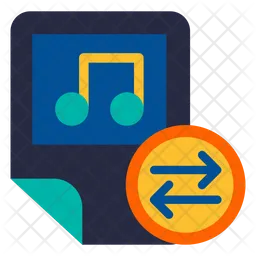 Share Music File  Icon