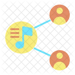 Share Music  Icon