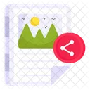 Share Photo Picture Photograph Icon