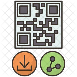 Share Qr Code  Icon