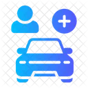 Share Ride Car Sharing Carpool Icon