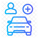 Share Ride Car Sharing Carpool Icon