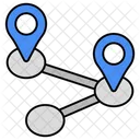 Share Route  Icon
