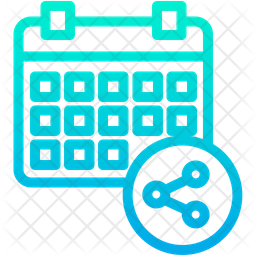 Share Schedule Icon