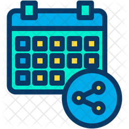 Share Schedule Icon