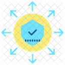 Share Security Network Sharing Security Security Network Icon