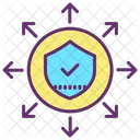 Share Security Network Sharing Security Security Network Icon