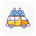 Share Taxi Service Icon