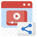 Share Video  Icon