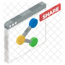 Share Website Viral Website Share Blogpost Icon