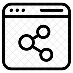 Share Website Network Icon