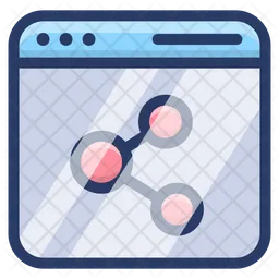 Share Website Network  Icon