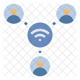 Share Wifi Network  Icon