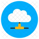 Cloud Network Shared Cloud Cloud Hosting Icon