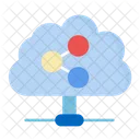 Cloud Hosting Cloud Network Cloud Computing Icon