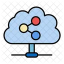 Cloud Hosting Cloud Network Cloud Computing Icon