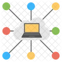 Shared Cloud Computing Icon
