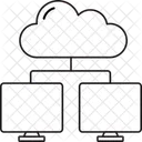 Cloud Hosting Cloud Network Cloud Computing Icon