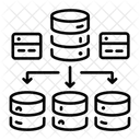 Shared Db Distributed Centralized Icon