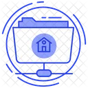 Folder Network Online Folder Shared Docs Icon