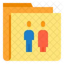 Person Folder Shared Folder Icon