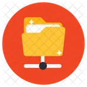 Shared Folder Network Folder Information Sharing Icon